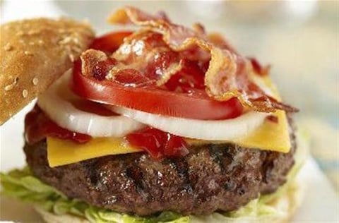 Cheeseburgers au Bacon