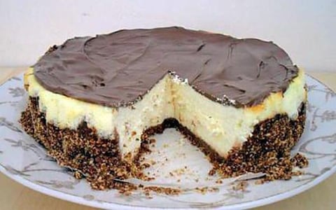 Cheesecake au Nutella
