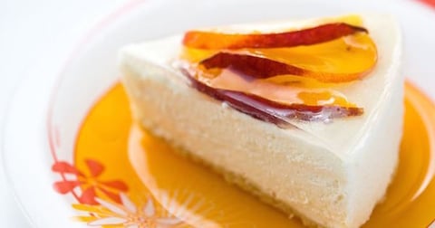 Cheesecake aux Pêches