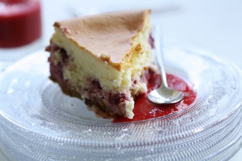 Cheesecake Mousseux aux Framboises