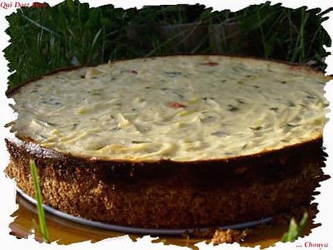 Cheesecake Poireaux St Jacques