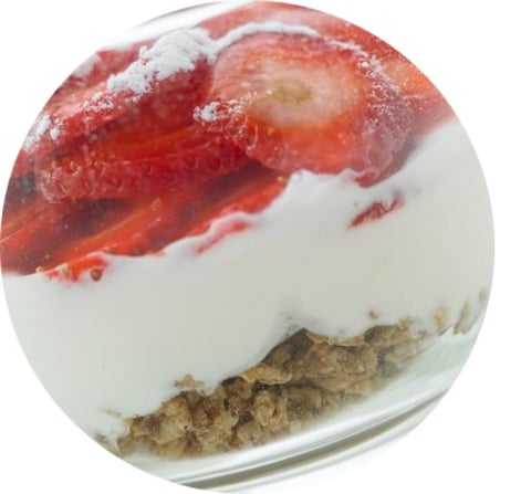 Cheesecakes à la Fraise