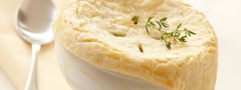 CHICKEN POT PIE AVEC L'HUILE DE CANOLA PÂTISSERIE