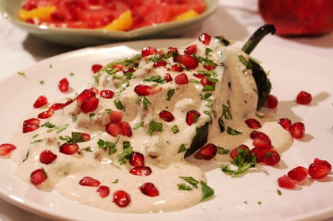 Chiles en Nogada