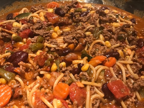 Chili à L'autocuiseur