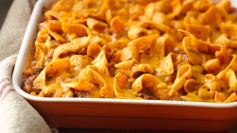 Chili au Boeuf et au Fromage Cuit au Four