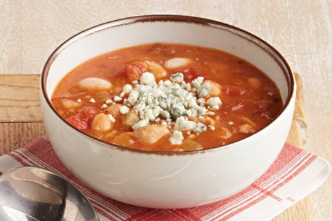 Chili au poulet Buffalo cuit à la Mijoteuse