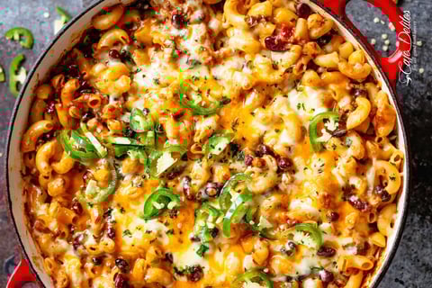 Chili Mac (recette de boeuf haché)