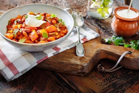 CHILI RUSTIQUE AUX LÉGUMES