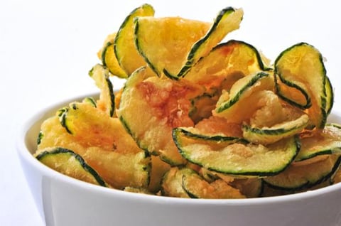 CHIPS DE COURGETTES