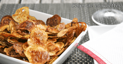 Chips Épicées de Courgettes