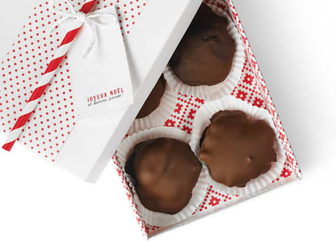 Chocolats au Caramel et aux Noix