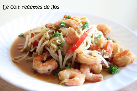 Chop Suey aux Crevettes