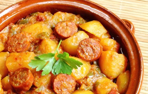 Chorizo aux Pommes de Terres