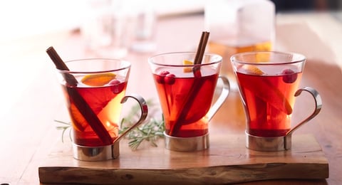 Cidre Chaud de Pommes et Canneberges