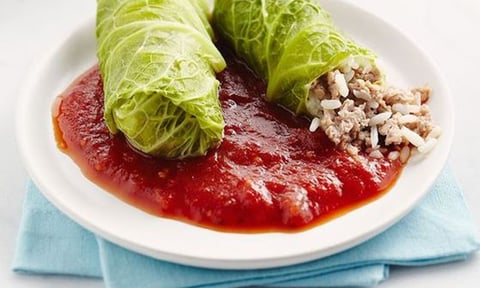 Cigares au Chou et au Poulet