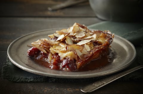 Clafoutis aux Cerises et aux Amandes