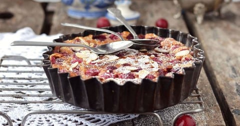 Clafoutis aux Cerises et Griottes au Sirop