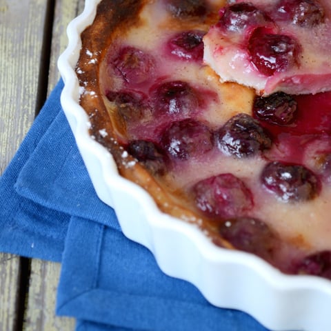 Clafoutis #vegan #sansgluten