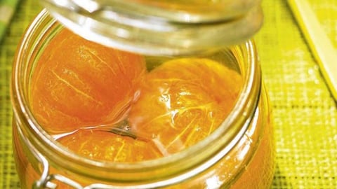 Clémentines au Sirop de Cointreau