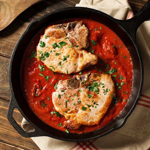Côtelettes de Porc à la Provençale
