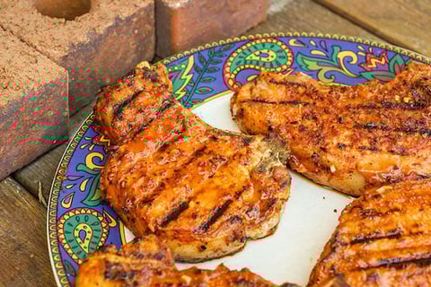 Côtelettes de Porc BBQ Cajun