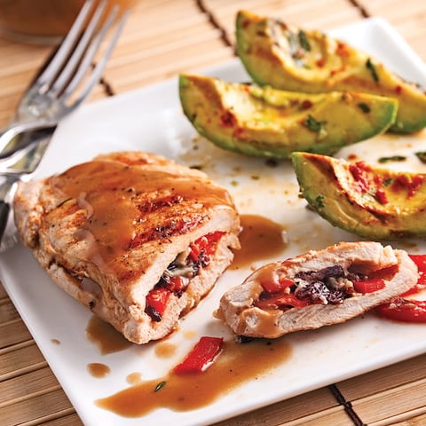 Côtelettes de Porc Papillon Farcies
