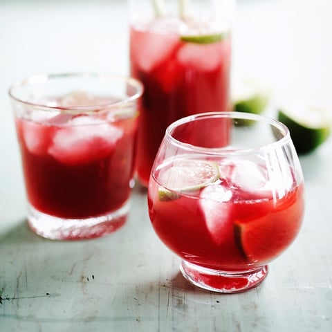 Cocktail au Jus de Fleur, Citron et Miel