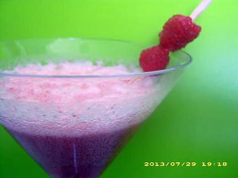 Cocktail Panaché aux Framboises
