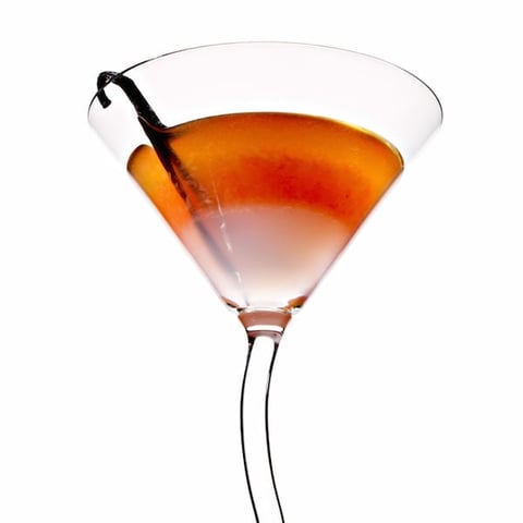 Cocktail Rhum Brun et Sirop D'orgeat