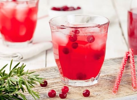 Cocktail sans Alcool aux Groseilles