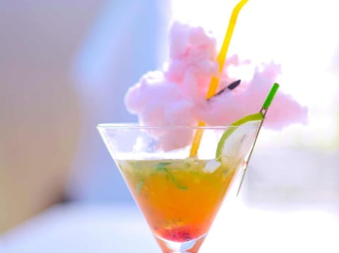 Cocktails Barbe à Papa