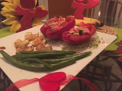 Coeur de Piment Rempli D'amour