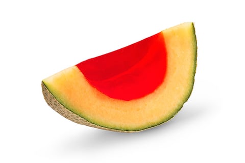 Collation dans un Melon