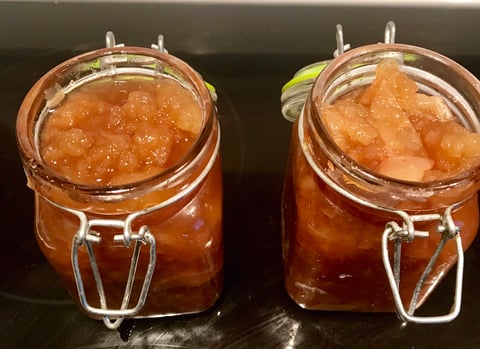 Compote de Pommes et Pêches