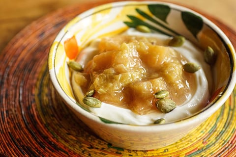 Compote de Rhubarbe et Ananas