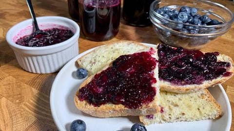Confiture de Bleuets Maison