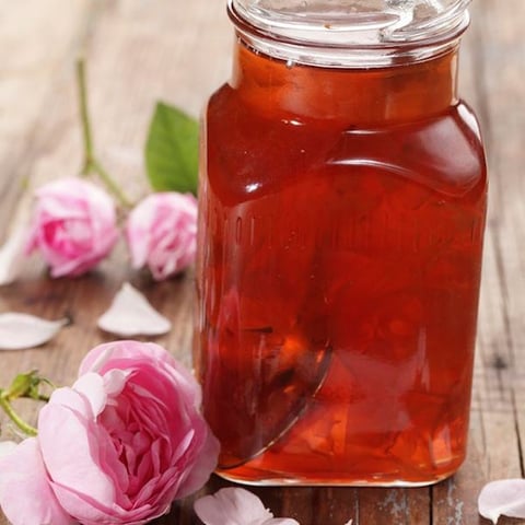 Confiture de Pétales de Rose avec son Zeste de Citron