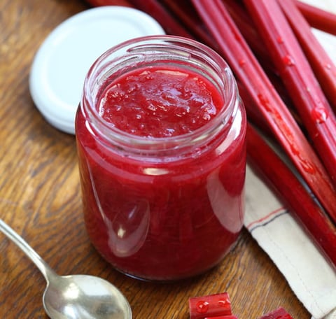 Confiture de Rhubarbe