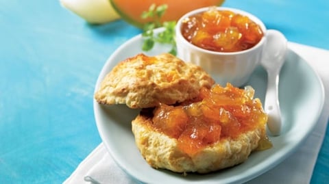 Confiture de Melon et de Cerises de Terre