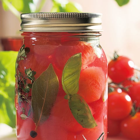 Conserve de Tomates au Basilic