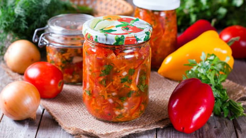 Conserves de Fajitas Légumes et Volaille