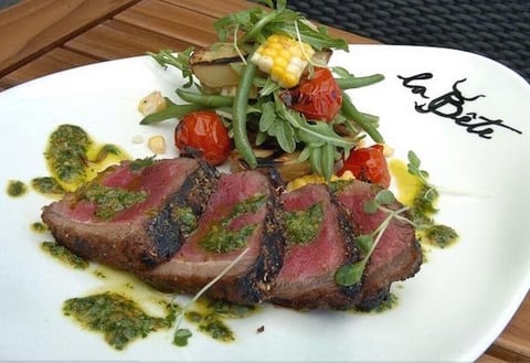 Contre-Filet de Boeuf en Salade Tiède
