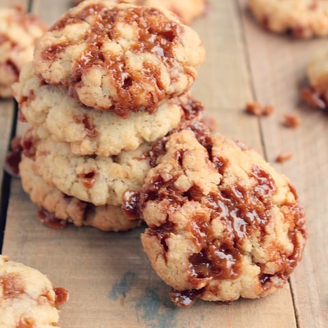 Cookies aux Éclats de Caramel au Beurre Salé