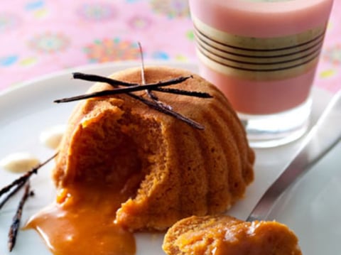 Coulants Caramel et Crème Anglaise