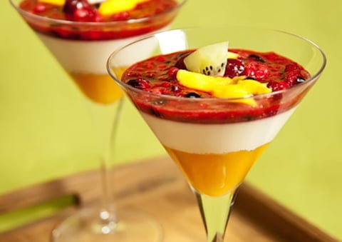 Coulis aux Bleuets et aux Fraises
