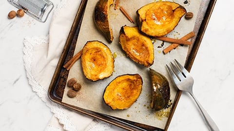 COURGE GRILLÉE SUCRÉE ET ÉPICÉE