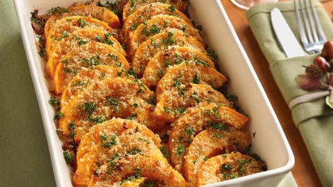 Courge Musquée Gratinée au Parmesan