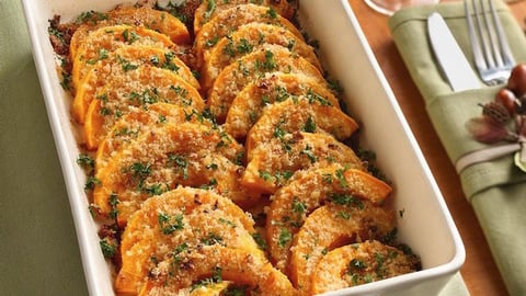 Courge Musquée Gratinée au Parmesan