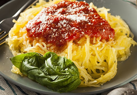 Courge Spaghetti Sauce Diavolo